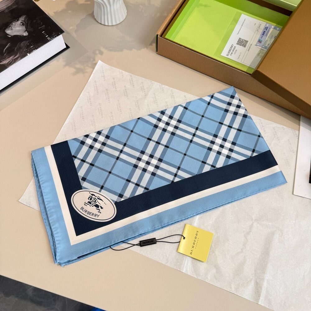 Burberry Silk Scarf - Picture 8 of 8
